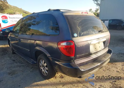 2006 Chrysler Town & Country Touring из США, поврежденный, VIN 2A4GP54L56R647787